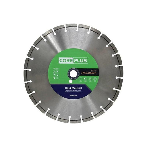 Coreplus HM350E Elite Hard Material Turbo Diamond Blade 350mm CorePlus - Town Tools