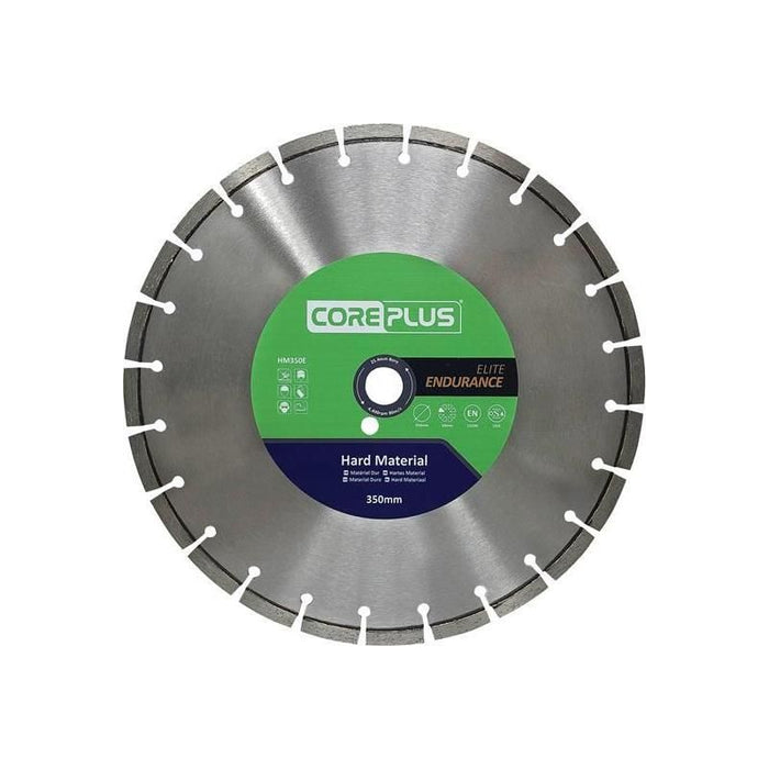 Coreplus HM350E Elite Hard Material Turbo Diamond Blade 350mm CorePlus - Town Tools
