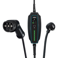 Ring Type 2 Electric Vehicle Plug in Charging Cable EV Charger UK 3 Pin 230V AC