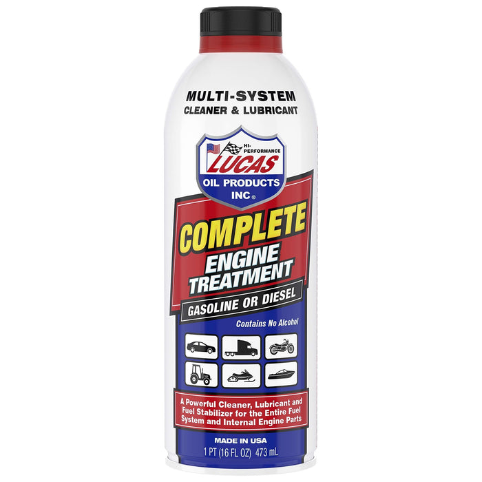 Lucas Oil Complete Engine And Fuel Treatment 473Ml 40016A