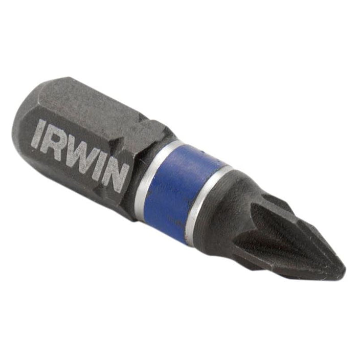 Irwin® Impact Screwdriver Bits Pozi PZ1 25mm (Pack 2) IRWIN® - Town Tools