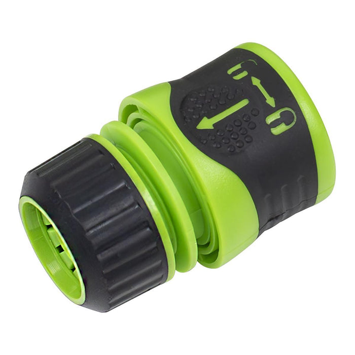 Sealey Soft-Touch Hose Connector with Lock 1/2" - 5/8" JS3050 Sealey - Town Tools 