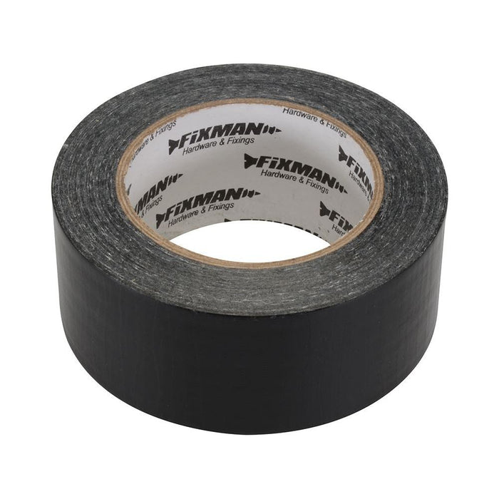 Fixman Super Heavy Duty Duct Tape 50mm x 50m Black Fixman - Town Tools 