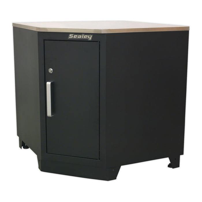 Sealey Modular Corner Floor Cabinet 930mm Heavy-Duty APMS15 Sealey - Town Tools 