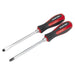 Sealey Screwdriver Set 2Pc Hammer-Thru Sealey - Town Tools 