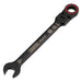 Draper Expert HI-TORQ Metric Flexible Head Ratchet Combination Spanner, 13mm, Black Draper - Town Tools