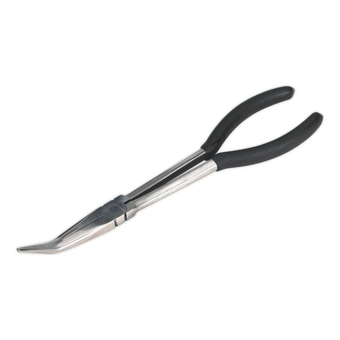 Sealey Needle Nose Pliers 275mm 45 Angle Nose S0436