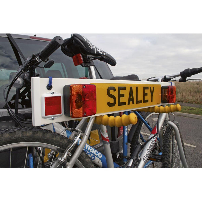 Sealey Trailer Board for use with Bicycle Carriers 3ft with 2m Cable TB3/2 Sealey - Town Tools 