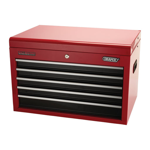 Draper Tool Chest, 5 Drawer, 26", Red 04697 Draper - Town Tools 