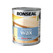 Ronseal Interior Wax Natural 750ml Ronseal - Town Tools