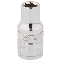 Draper HI-TORQ 6 Point Socket, 1/4" Sq. Dr., 7/32" 48371