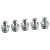 Faithfull Grease Nipple Straight M10 x 1.5 (Pack 5)