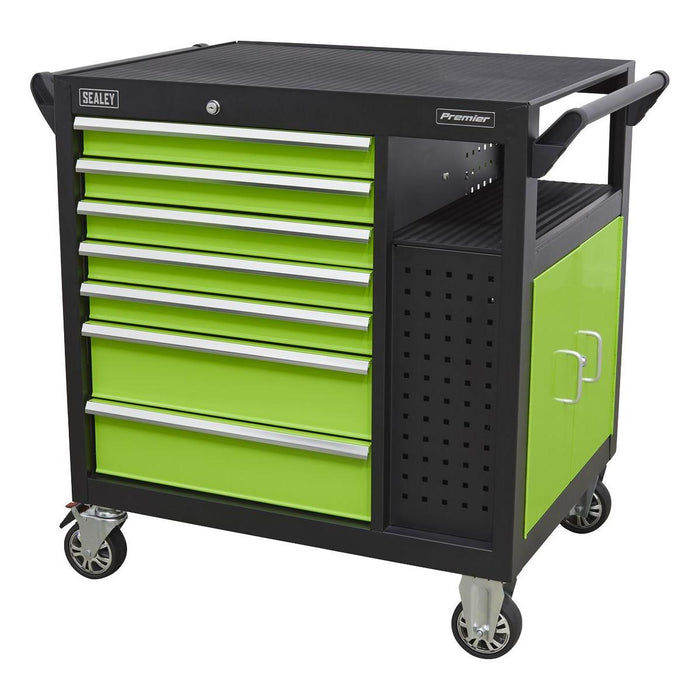 Sealey Mobile Workstation 7 Drawer & Cupboard 920mm AP36MWS Sealey - Town Tools 