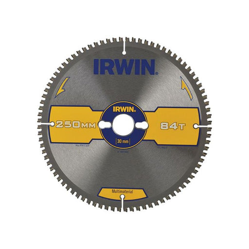 Irwin® Multi Material Circular Saw Blade 250 x 30mm x 84T TCG IRWIN® - Town Tools