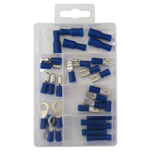 Wot-Nots Wiring Connectors - Blue Insulated  - Pack of 30 Pearl - Town Tools 