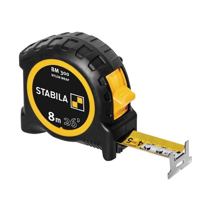Stabila BM 300 Robust Pocket Tape 8m/26ft (Width 27mm) Stabila - Town Tools