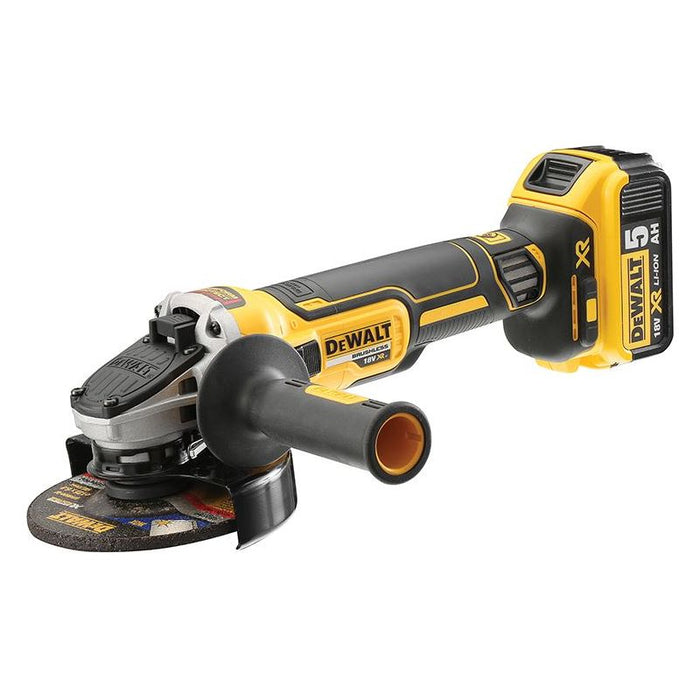Dewalt Power Tools DCG405P2 XR Brushless Grinder 125mm 18V 2 x 5.0Ah Li-ion DeWALT Power Tools - Town Tools