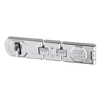 Abus Mechanical 110/195 Hinged Hasp & Staple 195mm