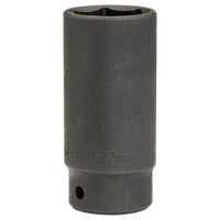 Draper Deep Impact Socket, 1/2" Sq. Dr., 27mm 12748
