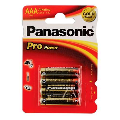 Connect Panasonic Pro Power AAA Battery 4pc x 12 30652 Tool Connection - Town Tools 