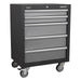 Sealey Modular 5 Drawer Mobile Cabinet 650mm APMS58 Sealey - Town Tools 