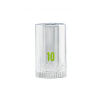 Carlyle Tools 1/4 Drive 10mm 6 Point Chrome Socket