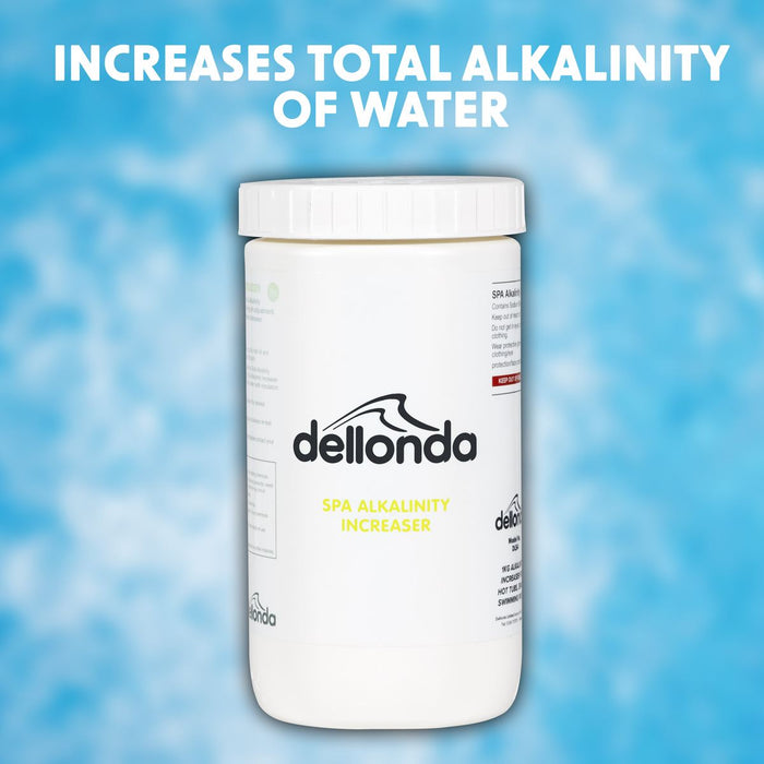 Dellonda Hot Tub/Spa & Swimming Pool Alkalinity Increaser 1kg DL54