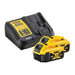 Dewalt Power Tools DCB184 B2C XR Charger & Battery Set 18V 2 x 5.0Ah Li-ion DeWALT Power Tools - Town Tools