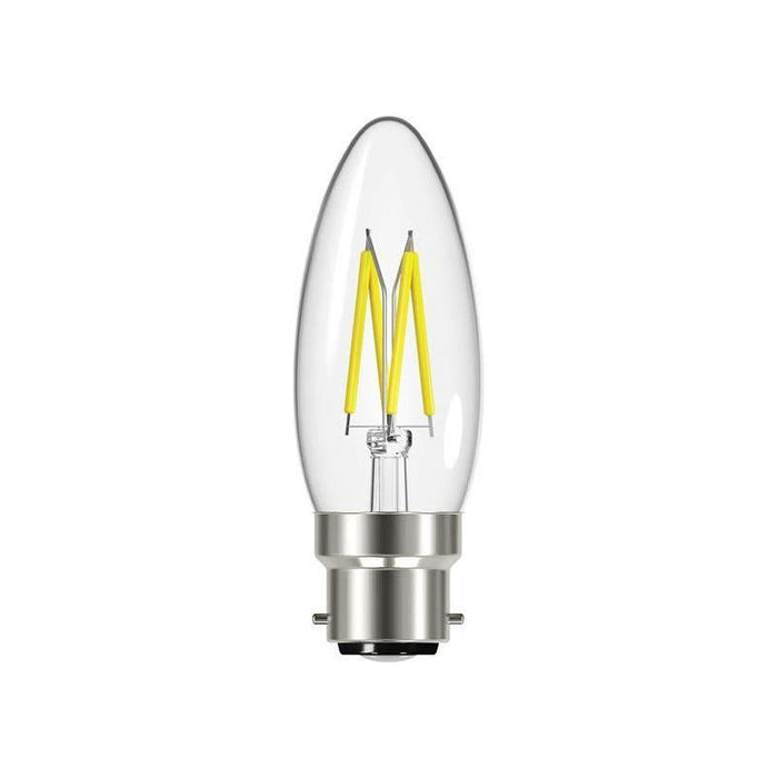 Energizer® LED BC (B22) Candle Filament Non-Dimmable Bulb, Warm White 250 lm 2.3W Energizer® - Town Tools