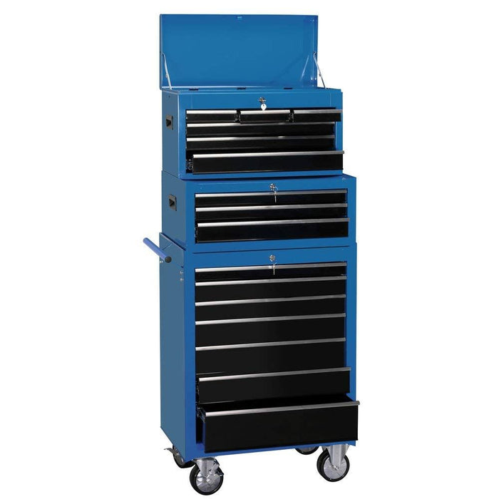 Draper Combination Roller Cabinet and Tool Chest, 16 Drawer, 26" 11541 Draper - Town Tools 