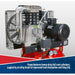270L Vertical Belt Drive Air Compressor with Cast Cylinders 7.5hp 3ph 2-Stage Sealey - Town Tools 