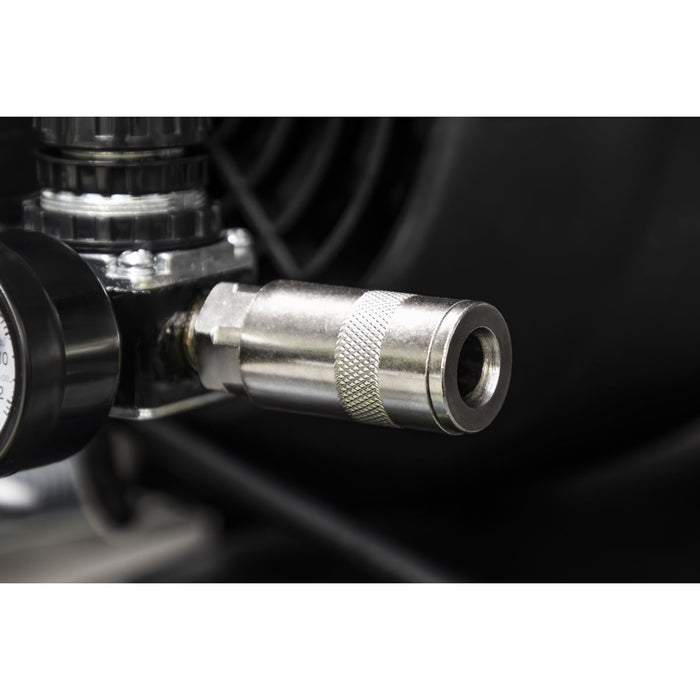 Sealey 50L V-Twin Direct Drive Air Compressor 3hp with Air Accessory Kit Sealey - Town Tools 