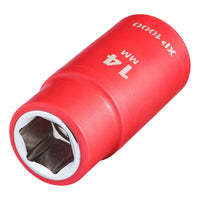 Draper XP1000 VDE Socket, 1/2" Sq. Dr., 14mm