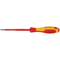Draper Knipex 98 20 30 VDE Insulated Screwdriver, 3.0 x 100mm