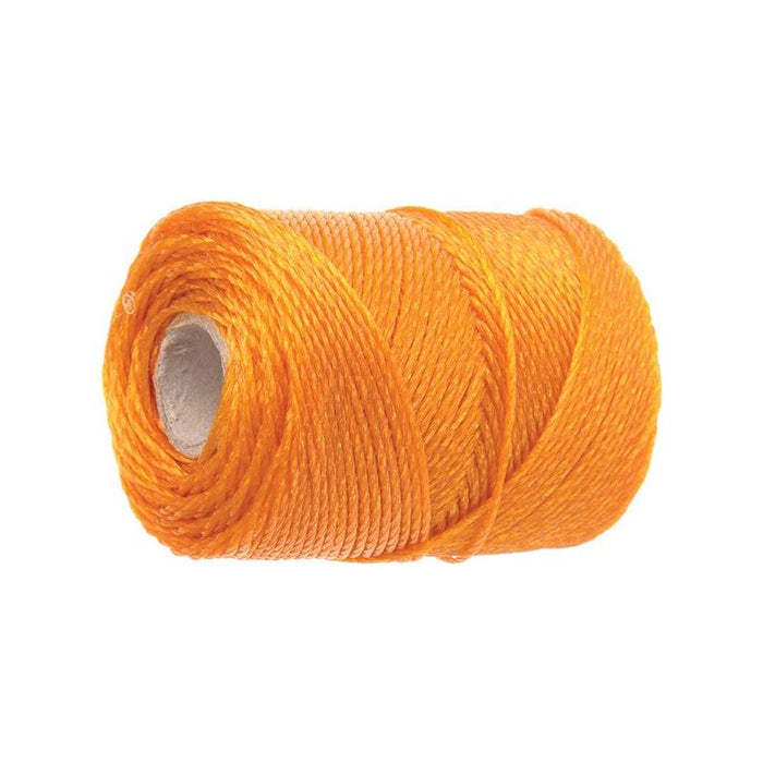 Faithfull 3100 Polyethylene Brick Line 100m (330ft) Orange Faithfull - Town Tools