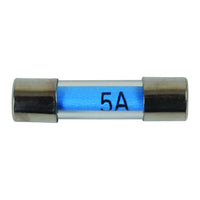 Connect Mini Glass Radio Fuses 5A, 100pc 30505