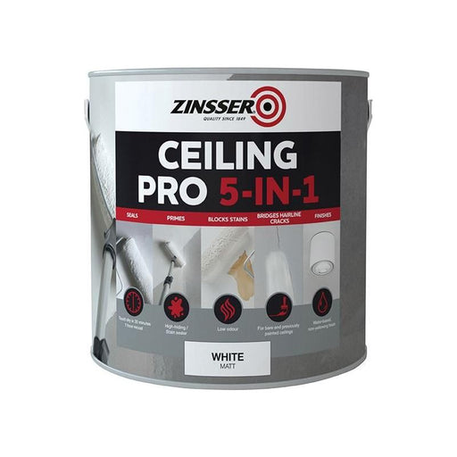 Zinsser Ceiling Pro 5-in-1 2.5 litre Zinsser - Town Tools