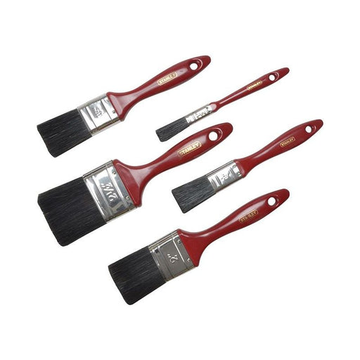 Stanley® Hand Tools Decor Paint Brush Set of 5 12 25 37 50 & 62mm STANLEY® Hand Tools - Town Tools
