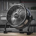 Sealey 2-in-1 Cordless/Corded High Velocity Drum Fan 16" 230V/20V SV20 Series Sealey - Town Tools 