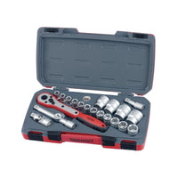Teng Tools MECCA PRO 1/2" Socket Set 6 pt 21 Pieces