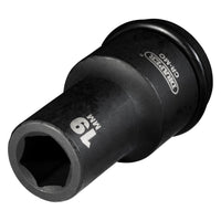 Draper Draper Hi-TORQ Deep Impact Socket, 3/4" Sq. Dr., 19mm