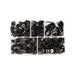 Connect Assorted Nylon P Clips Box 160pc 35008 Tool Connection - Town Tools 