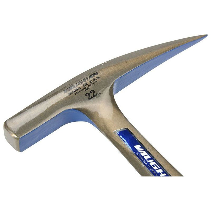 Vaughan AP22 Prospecting Pick Polished All Steel 620g (22oz) Vaughan - Town Tools