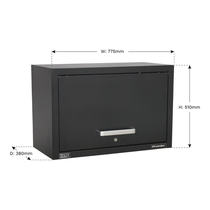 Sealey Modular Wall Cabinet 775mm Heavy-Duty APMS13 Sealey - Town Tools 