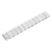 Sealey Wheel Weight 5g Adhesive Zinc Plated Steel Strip of 12 Pack of 100 WWSA5 Sealey - Town Tools 