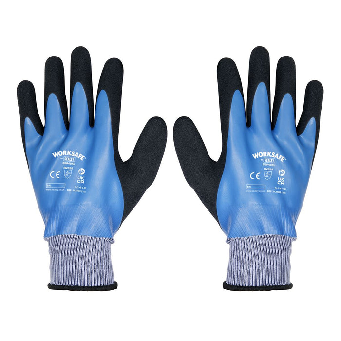 Worksafe Worksafe Waterproof Latex Gloves, X-Large - Pair SSP49XL Worksafe - Town Tools 