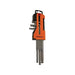 Faithfull Metric Long Arm Ball End Hex Key Set, 9 Piece Faithfull - Town Tools