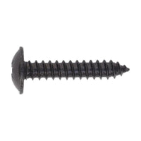 Sealey Self Tapping Screw 4.8 x 25mm Flanged Head Black Pozi Pack of 100 BST4825