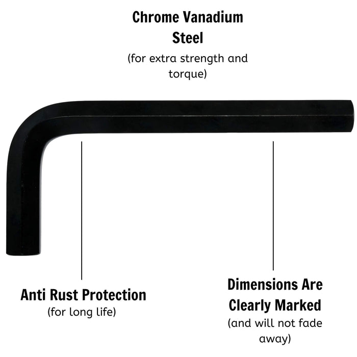 Teng Tools Hex Key Metric 12mm Teng Tools - Town Tools 