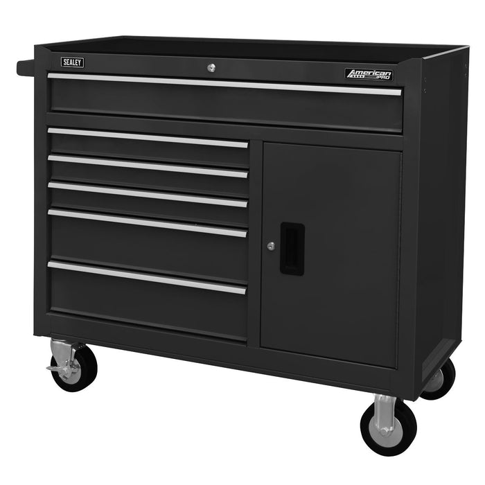 American Pro American PRO Rollcab 6 Drawer - Black AP4106B American Pro - Town Tools 